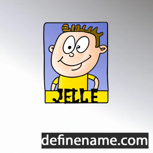 Jelle cartoon