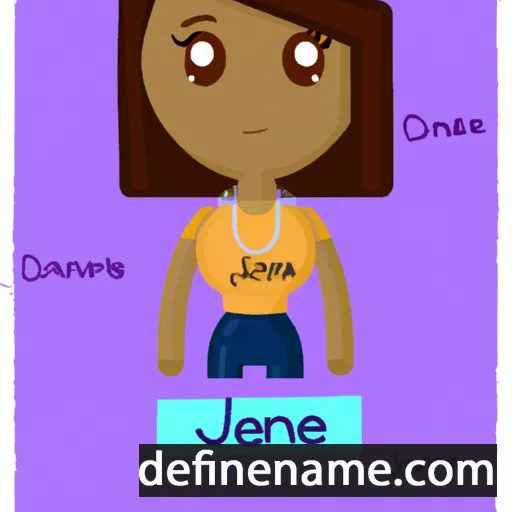 Jenae cartoon