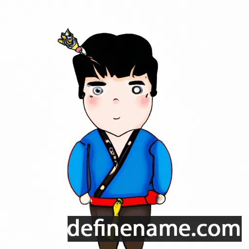 Jeong-Hun cartoon