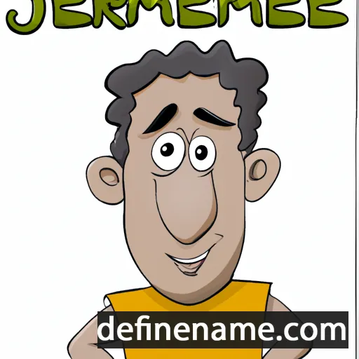 cartoon of the name Jerahmeel