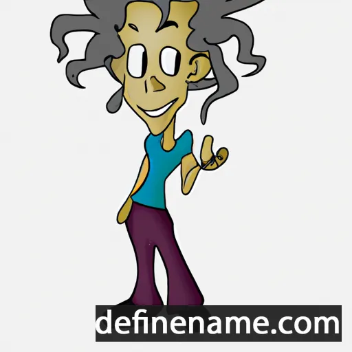 cartoon of the name Jeremiel