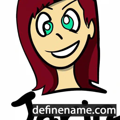 cartoon of the name Jeri