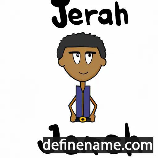 Jeriah cartoon