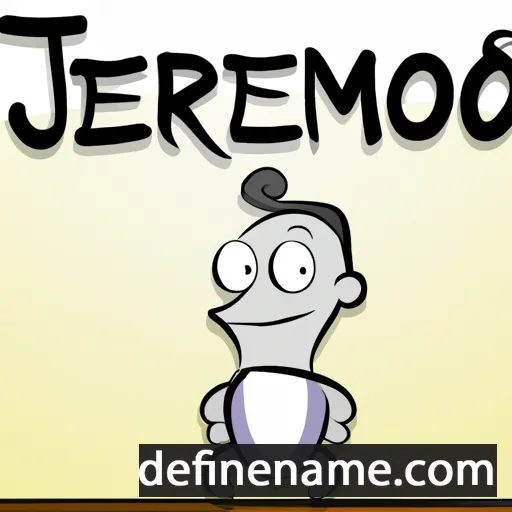 cartoon of the name Jerónimo