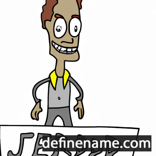 cartoon of the name Jerrold