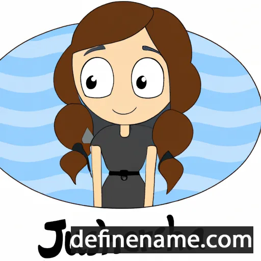 cartoon of the name Jerusha