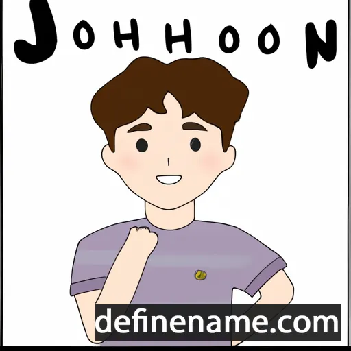 Ji-Hoon cartoon