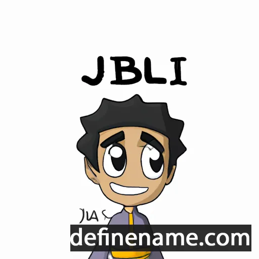 cartoon of the name Jibril