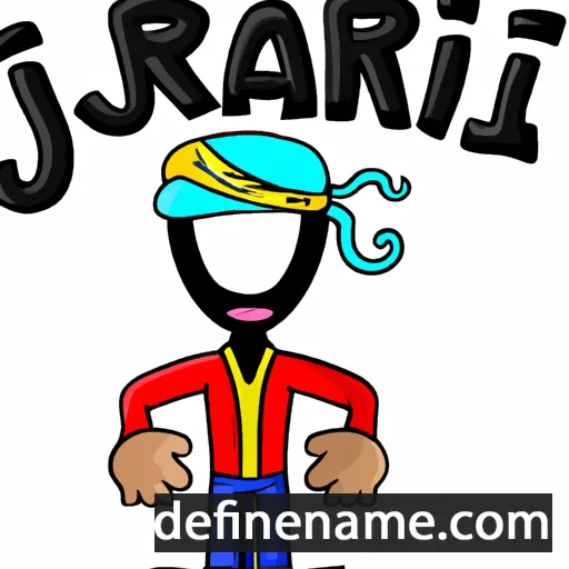 cartoon of the name Jirair