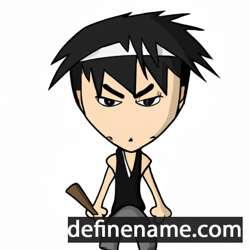 cartoon of the name Jiro