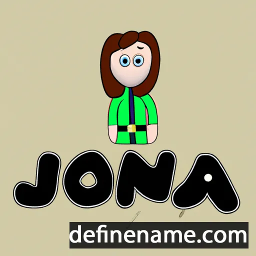 Jóna cartoon