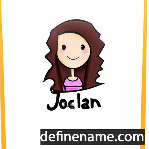 cartoon of the name Jocelin