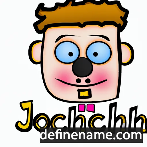 cartoon of the name Jochen