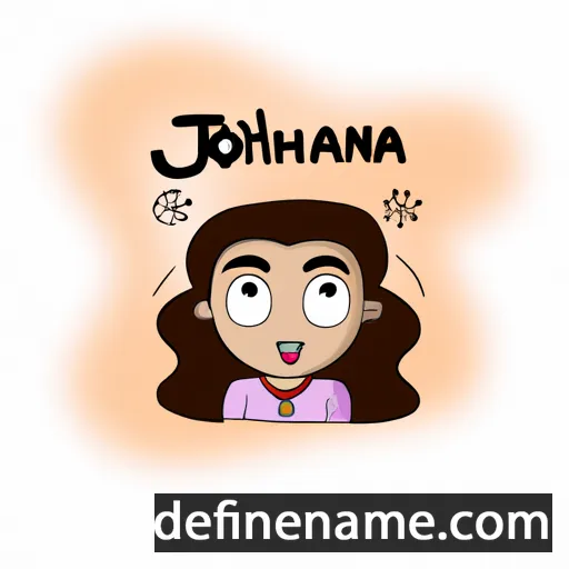 Johana cartoon