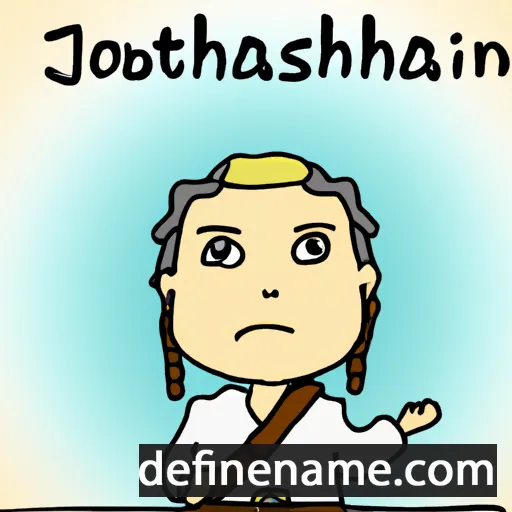 cartoon of the name Johann Baptist