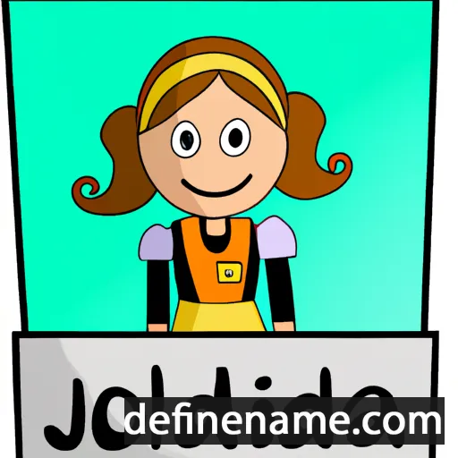 cartoon of the name Jolanda