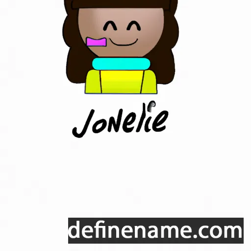 cartoon of the name Joline