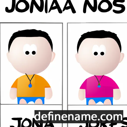 Jonas cartoon