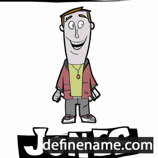 cartoon of the name Jones