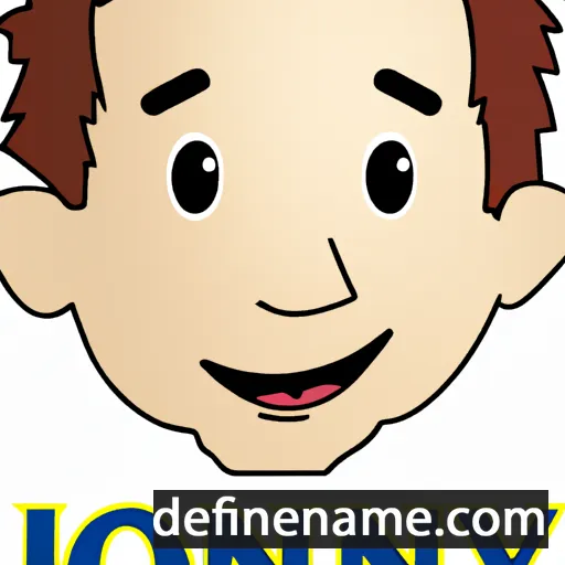 cartoon of the name Jonny