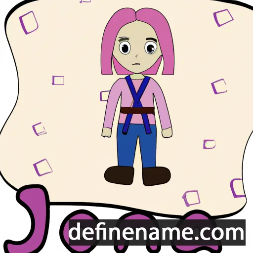 cartoon of the name Joona