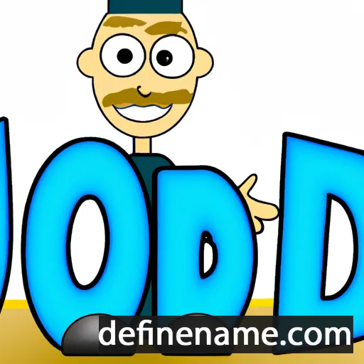 cartoon of the name Joord