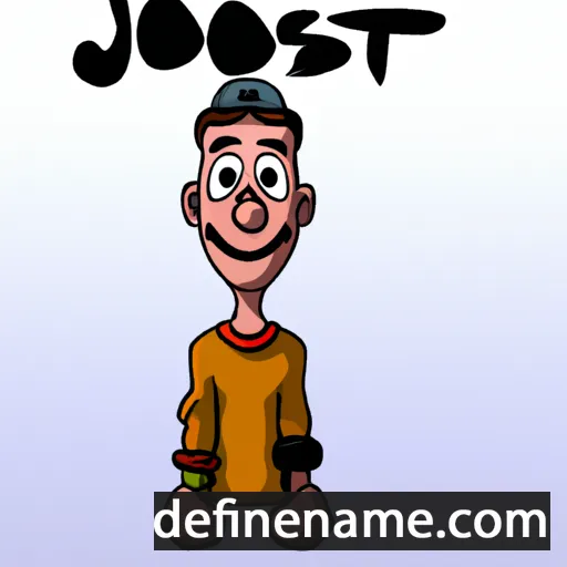 cartoon of the name Joost