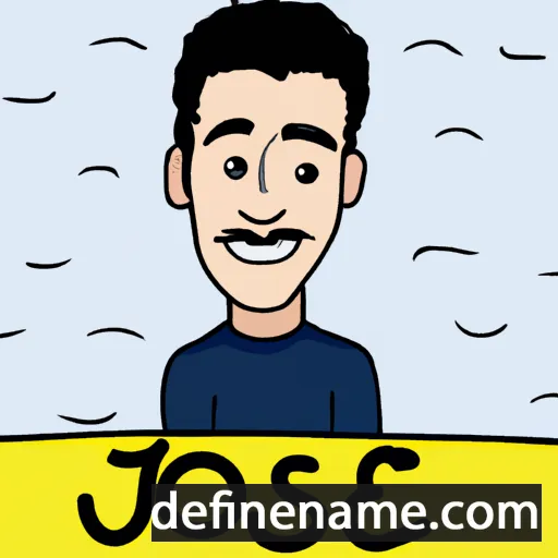 cartoon of the name José