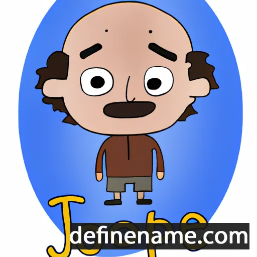 cartoon of the name Josèp