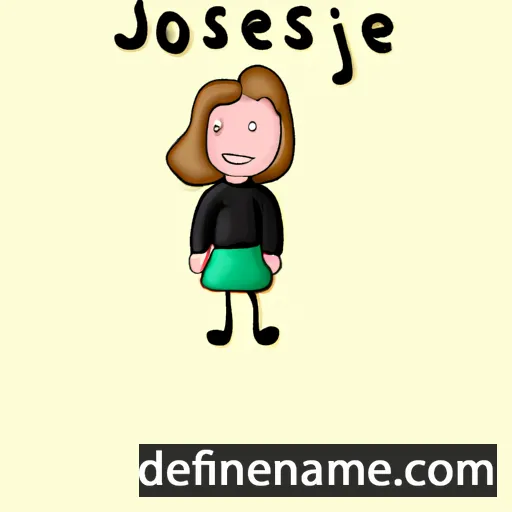 cartoon of the name Josefine