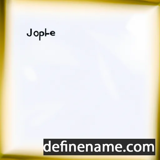 cartoon of the name Josepha