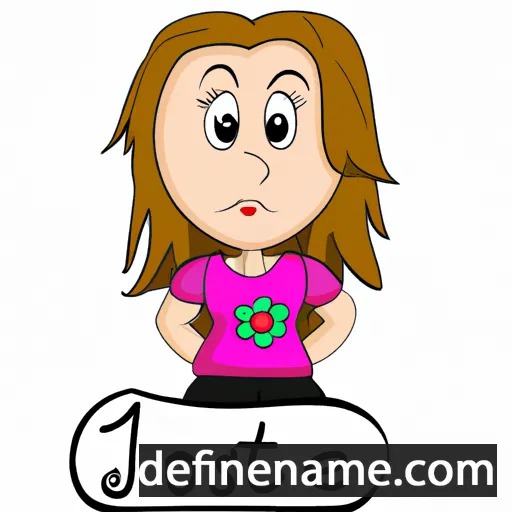 cartoon of the name Josie