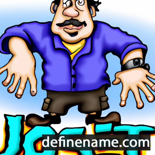 cartoon of the name Josif