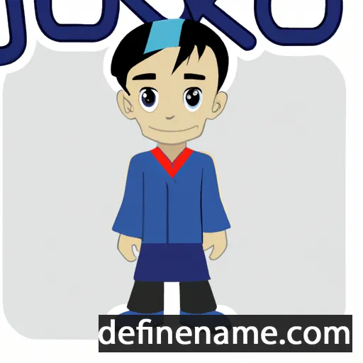 cartoon of the name Jouko