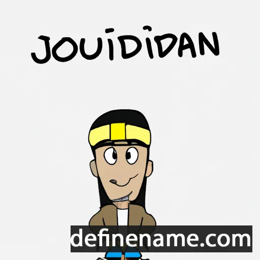 cartoon of the name Jourdain