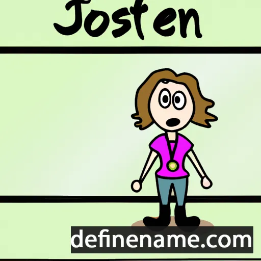 cartoon of the name Jozefien