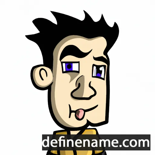 cartoon of the name Juan