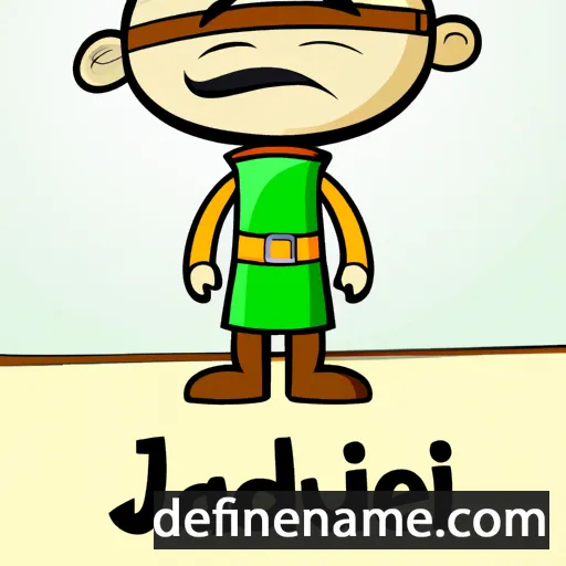 cartoon of the name Judikael