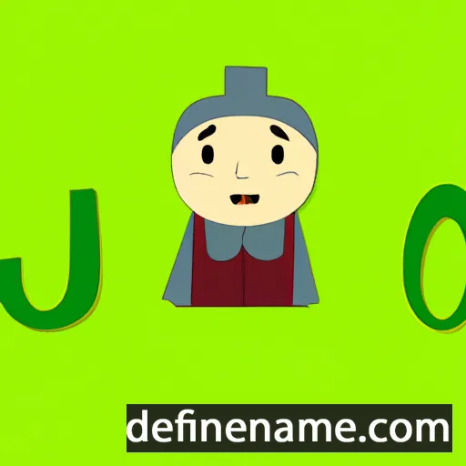 cartoon of the name Juho