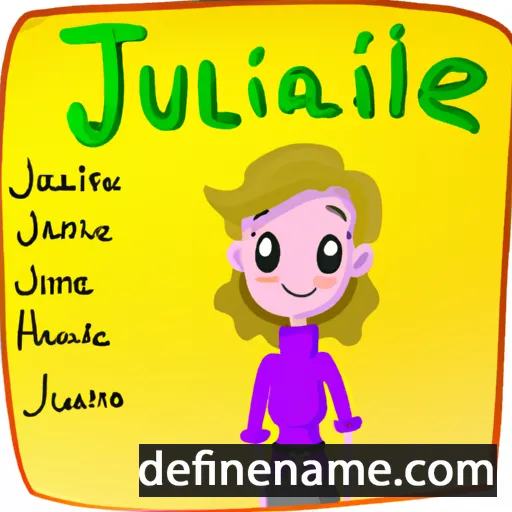 Juliane cartoon