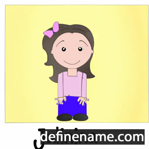 cartoon of the name Julianna