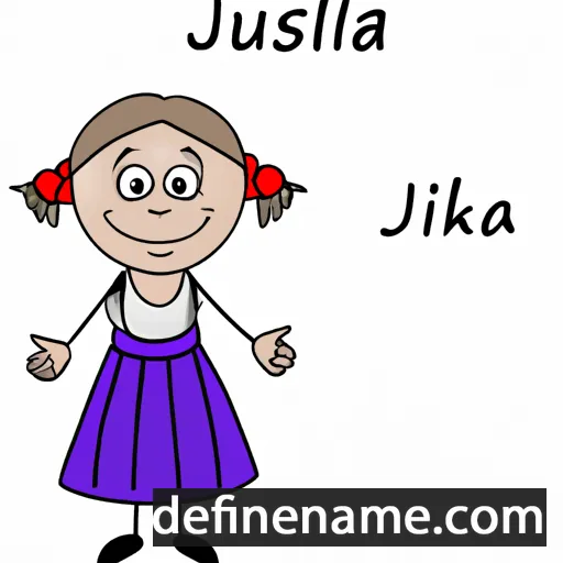 Juliska cartoon