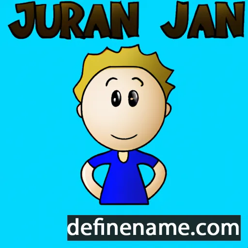 cartoon of the name Jurriaan