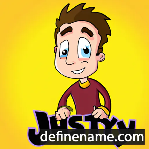 Justyn cartoon