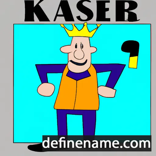 cartoon of the name Kaiser