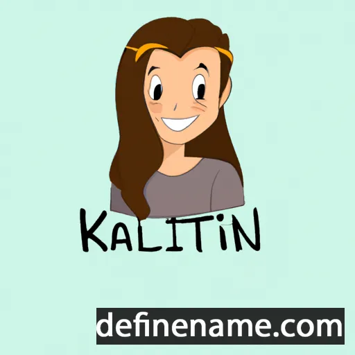 Kaitlin cartoon