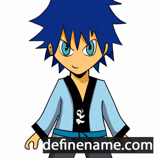 cartoon of the name Kaito