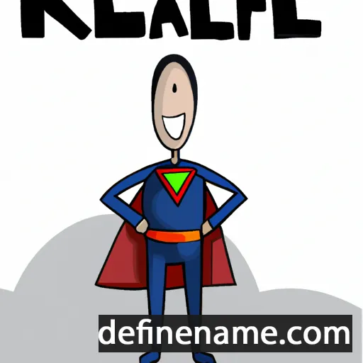 cartoon of the name Kal-El