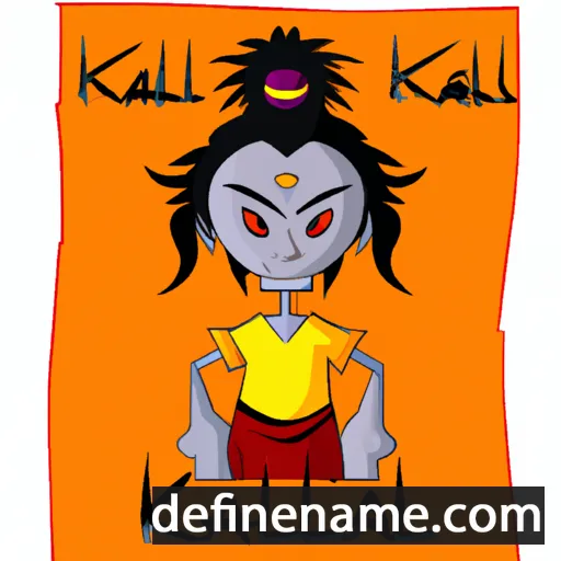 Kali cartoon