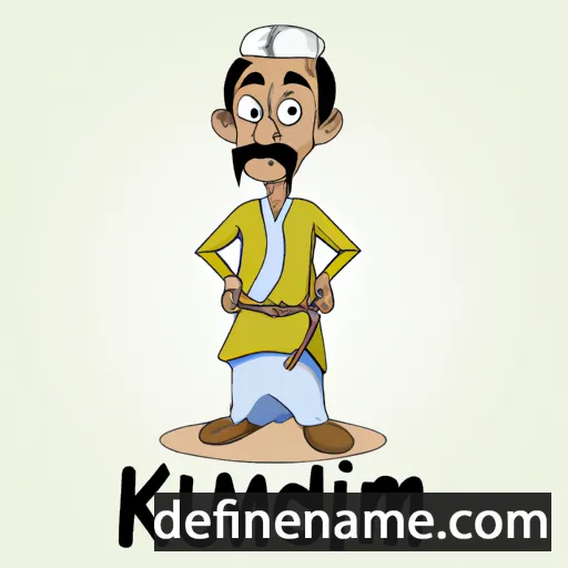 Kamal ud-Din cartoon